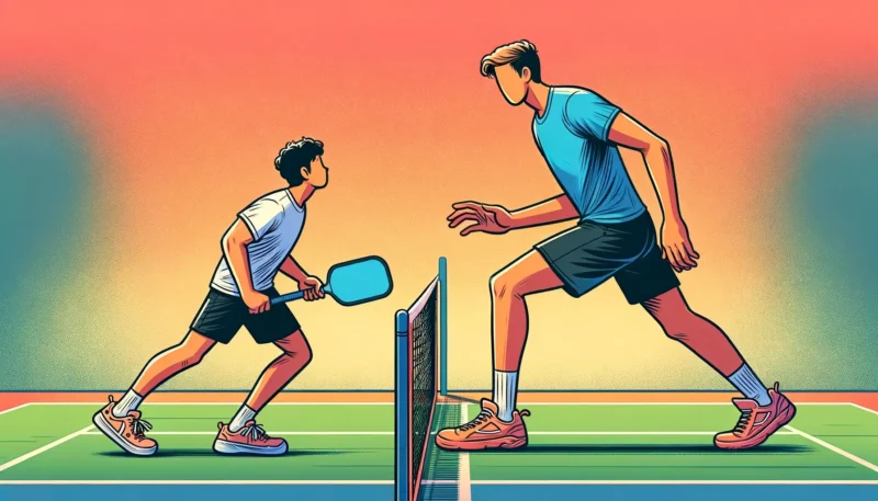 how to beat tall pickleball players tips and strategis 