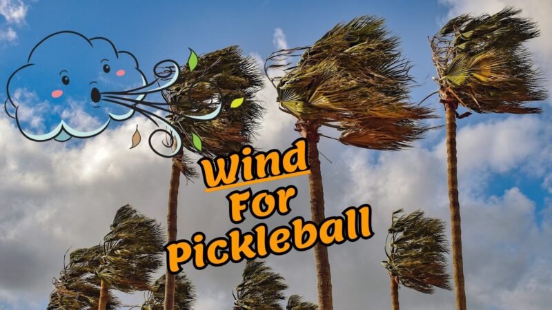 how much wind for pickleball